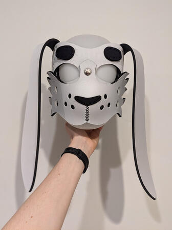 White Bunny Mask Pre-made