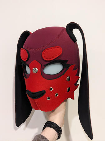 Red Bunny Hood Pre-made