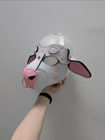 White Cow Mask Commission